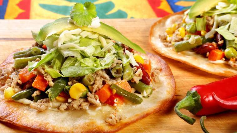 Chicken Tinga Tostadas